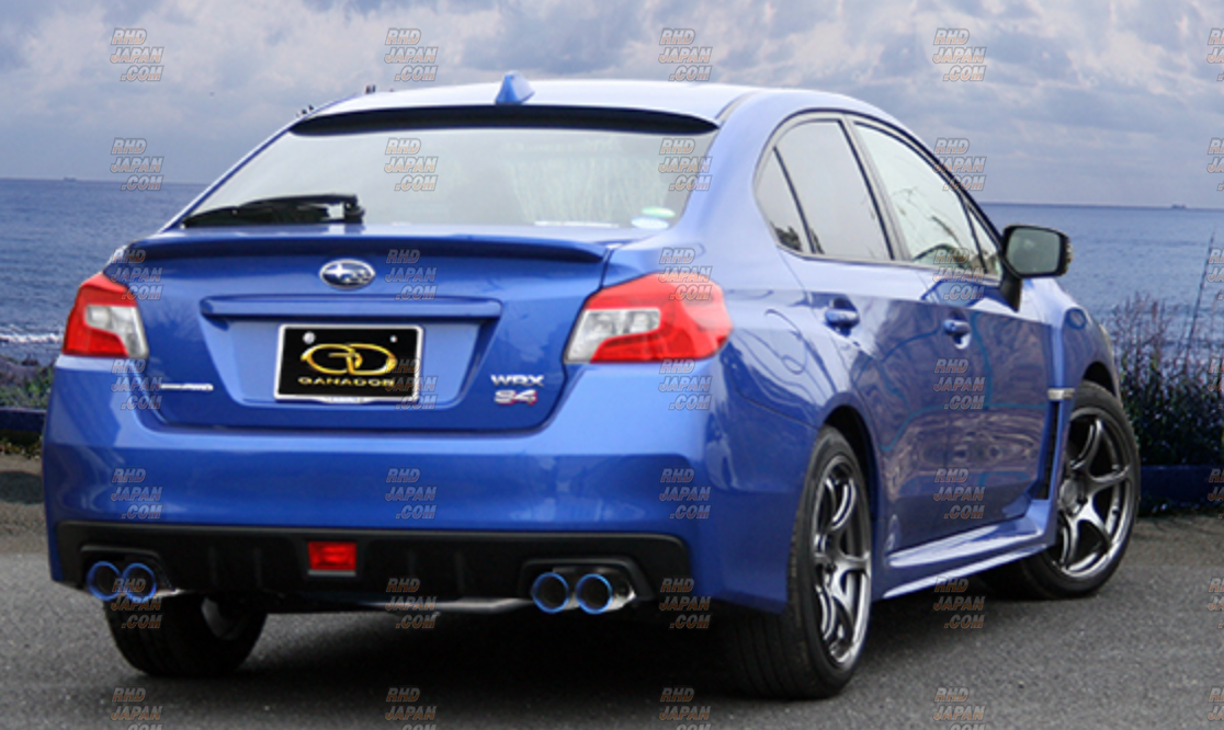 Ganador Vertex Sports Muffler Exhaust System Rear Piece Full